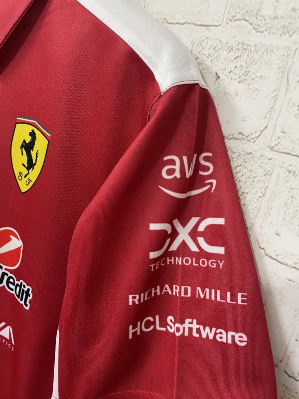 2025 Ferrari Racing Polo Shirt