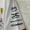 2025 Ferrari White Racing T-Shirt