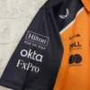 2025 McLaren Yellow Racing Polo Shirt