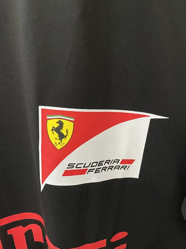 2025 Ferrari Black Racing T-Shirt