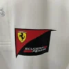 2025 Ferrari White Racing Polo Shirt