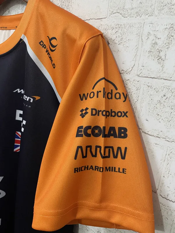 2025 McLaren Black Racing T-Shirt