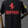 2025 Ferrari Black Racing T-Shirt