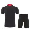 AC Milan 2026/27 Black Training Short Suit - Back View AC Milan 2026/27 Black Training Short Suit - Back View | KFCOOL