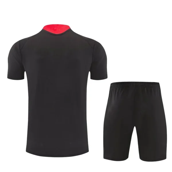 AC Milan 2026/27 Black Training Short Suit - Back View AC Milan 2026/27 Black Training Short Suit - Back View | KFCOOL