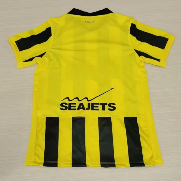 AEK Athens 2026/27 Home Jersey Fan Version - Back View AEK Athens 2026/27 Home Jersey Fan Version - Back View | KFCOOL