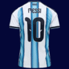 Lionel Messi #10 Argentina 2026/27 Home Jersey Player Version - Back View | KFCOOL