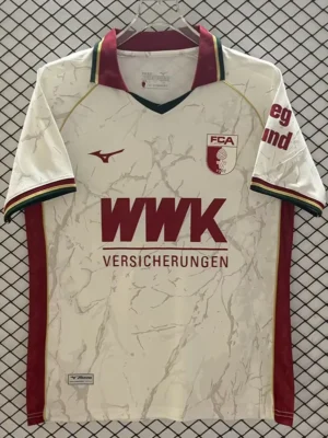 Augsburg 2026/27 Home Jersey Fan Version - Front View | KFCOOL
