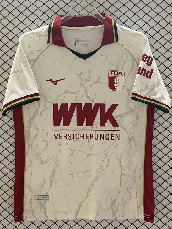 Augsburg 2026/27 Home Jersey Fan Version - Front View | KFCOOL