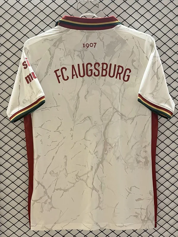 Augsburg 2026/27 Home Jersey Fan Version - Back View | KFCOOL