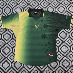 Australia 2026/27 Green Black Training Shirt - Front View | KFCOOL