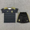 Aston Villa 2026/27 Away Black Kids Kit Fan Version - Front View | KFCOOL
