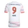Harry Kane #9 Bayern Munich 2025/26 Away Jersey Player Version - Back View Harry Kane #9 Bayern Munich 2025/26 Away Jersey Player Version - Back View | KFCOOL