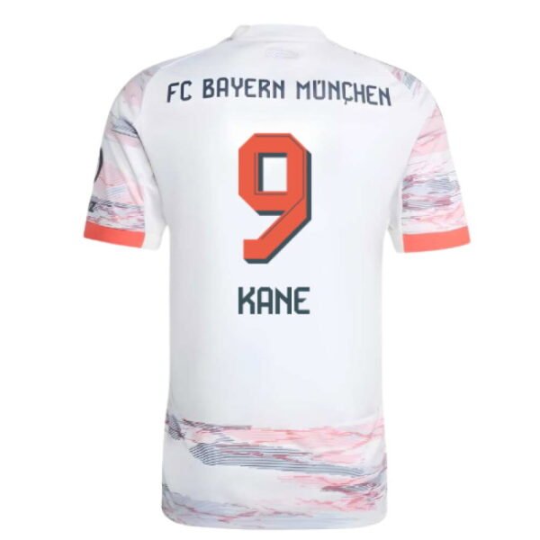 Harry Kane #9 Bayern Munich 2025/26 Away Jersey Player Version - Back View Harry Kane #9 Bayern Munich 2025/26 Away Jersey Player Version - Back View | KFCOOL