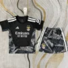 Benfica 2026/27 Goalkeeper Black Kids Kit Fan Version - Front View | KFCOOL