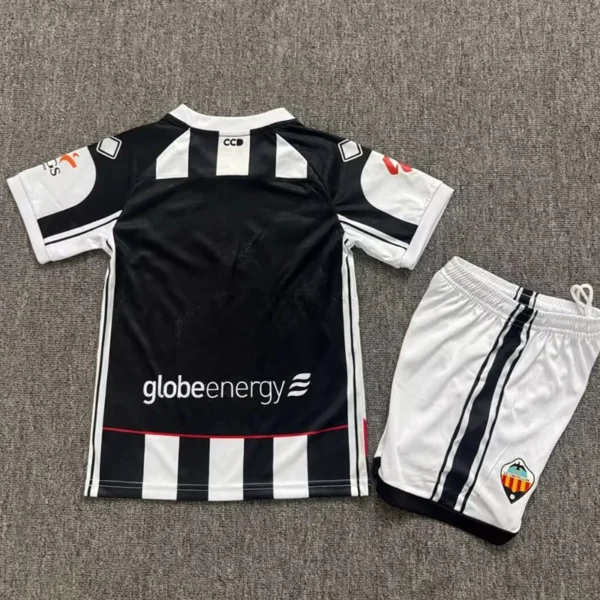 CD Castellón 2026/27 Home Kids Kit Fan Version - Back View CD Castellón 2026/27 Home Kids Kit Fan Version - Back View | KFCOOL