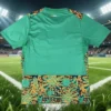 Ivory Coast 2026/27 Green Training Shirt - Back View | KFCOOL