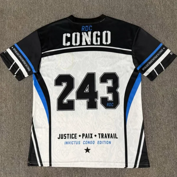 DR Congo 2026/27 Special Edition Training Shirt - Back View | KFCOOL