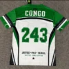 DR Congo 2026/27 Green White Special Edition Training Shirt - Back View | KFCOOL