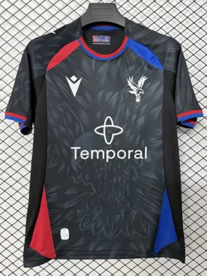 Crystal Palace 2026/27 Away Black Jersey Fan Version - Front View | KFCOOL