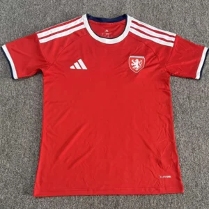 Czech Republic 2026/27 Home Jersey Fan Version - Front View | KFCOOL