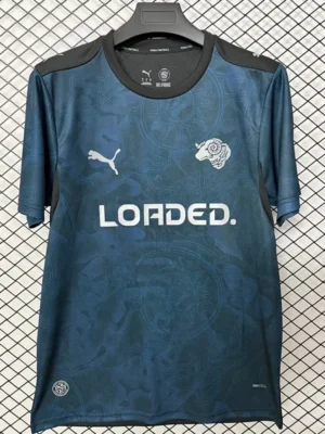 Derby County 2026/27 Third Blue Jersey Fan Version - Front View Derby County 2026/27 Third Blue Jersey Fan Version - Front View | KFCOOL