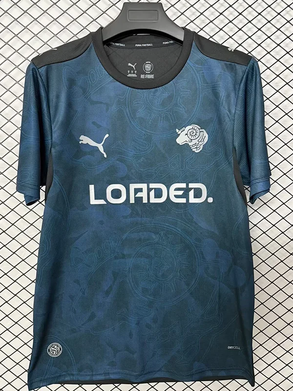 Derby County 2026/27 Third Blue Jersey Fan Version - Front View | KFCOOL