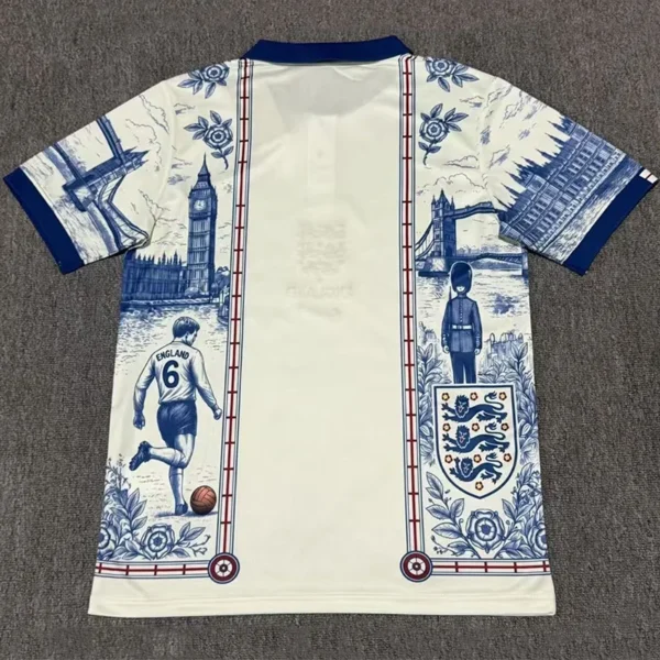 England 2026/27 Special Edition Polo Shirt - Back View | KFCOOL