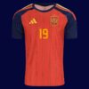 Lamine Yamal #19 Spain 2026/27 Home Jersey Player Version - Front View | KFCOOL