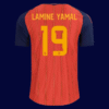 Lamine Yamal #19 Spain 2026/27 Home Jersey Player Version - Back View | KFCOOL
