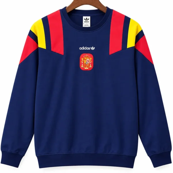 Spain 2026/27 Blue Hoody - Front View Spain 2026/27 Blue Hoody - Front View | KFCOOL