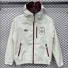 Spain 2026/27 White Outdoor Jacket - Front View | KFCOOL