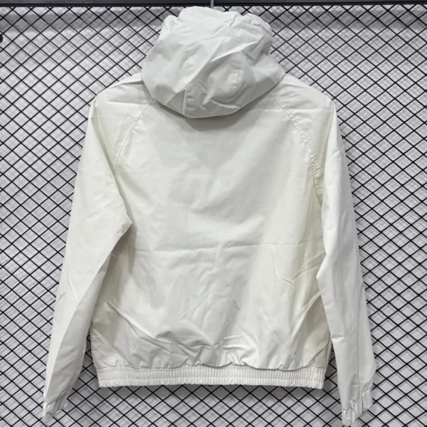 Spain 2026/27 White Outdoor Jacket - Back View | KFCOOL