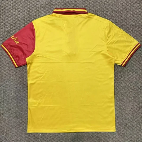 Spain 2026/27 Red Yellow Special Edition Polo Shirt - Back View | KFCOOL