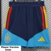 Spain 2026/27 Royal Blue Shorts Player Version - Front View Spain 2026/27 Royal Blue Shorts Player Version - Front View | KFCOOL