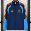 Spain 2026/27 Blue Orange Windbreaker - Front View Spain 2026/27 Blue Orange Windbreaker - Front View | KFCOOL