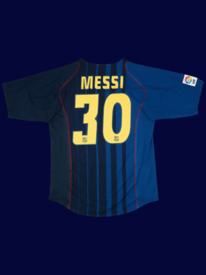 Lionel Messi #30 Barcelona 2004/05 Retro Away Jersey Fan Version - Front View Lionel Messi #30 Barcelona 2004/05 Retro Away Jersey Fan Version - Front View | KFCOOL