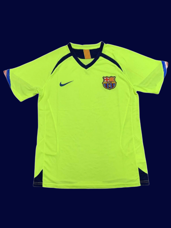 Lionel Messi #30 Barcelona 2005/06 Retro Away Jersey Fan Version - Front View | KFCOOL