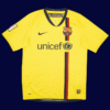 Lionel Messi #10 Barcelona 2008/09 Retro Away Jersey Fan Version - Front View | KFCOOL