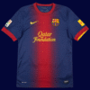 Lionel Messi #10 Barcelona 2012/13 Retro Home Jersey Fan Version - Front View | KFCOOL