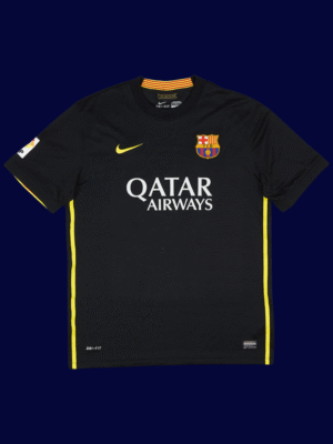 Lionel Messi #10 Barcelona 2013/14 Retro Third Jersey Fan Version - Front View Lionel Messi #10 Barcelona 2013/14 Retro Third Jersey Fan Version - Front View | KFCOOL