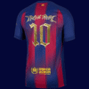 Lamine Yamal #10 Barcelona 2025/26 Home Red Jersey Player Version - Back View | KFCOOL