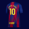 Lamine Yamal #10 Barcelona 2025/26 Home Jersey Player Version - Back View | KFCOOL