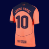 Lamine Yamal #10 Barcelona 2025/26 Third Jersey Player Version - Back View | KFCOOL