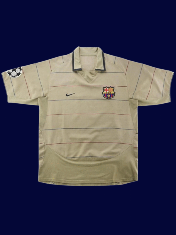 Lionel Messi #30 Barcelona 2003/05 Retro Away Jersey Fan Version - Front View | KFCOOL