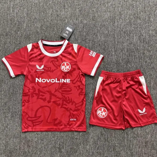 Kaiserslautern 2026/27 Home Kids Kit Fan Version - Front View | KFCOOL