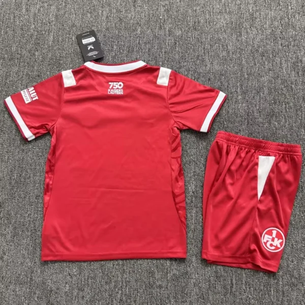 Kaiserslautern 2026/27 Home Kids Kit Fan Version - Back View | KFCOOL