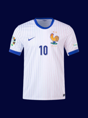 Kylian Mbappe #10 France 2024/25 Away Jersey Player Version - Front View Kylian Mbappe #10 France 2024/25 Away Jersey Player Version - Front View | KFCOOL
