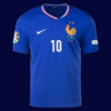 Kylian Mbappe #10 France 2024/25 Home Jersey Player Version - Front View | KFCOOL