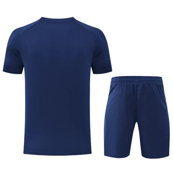 France 2026/27 Royal Blue Training Short Suit - Back View France 2026/27 Royal Blue Training Short Suit - Back View | KFCOOL